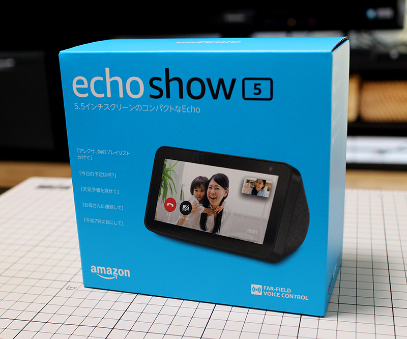 モニター付きスマートスピーカー　Amazon Echo Show5　アマゾン